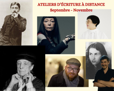 ateliers d’Écriture septembre