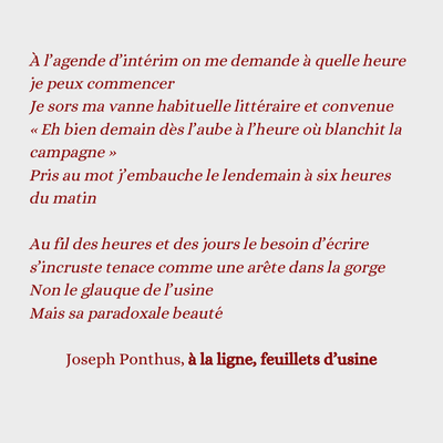 lettronome atelier d'ecriture 3 joseph ponthus